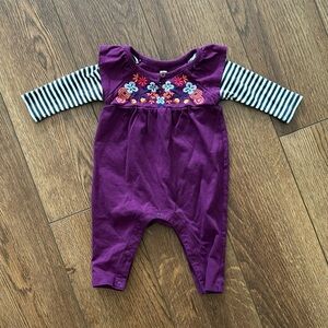 Tea collection, baby romper size 0-3 months